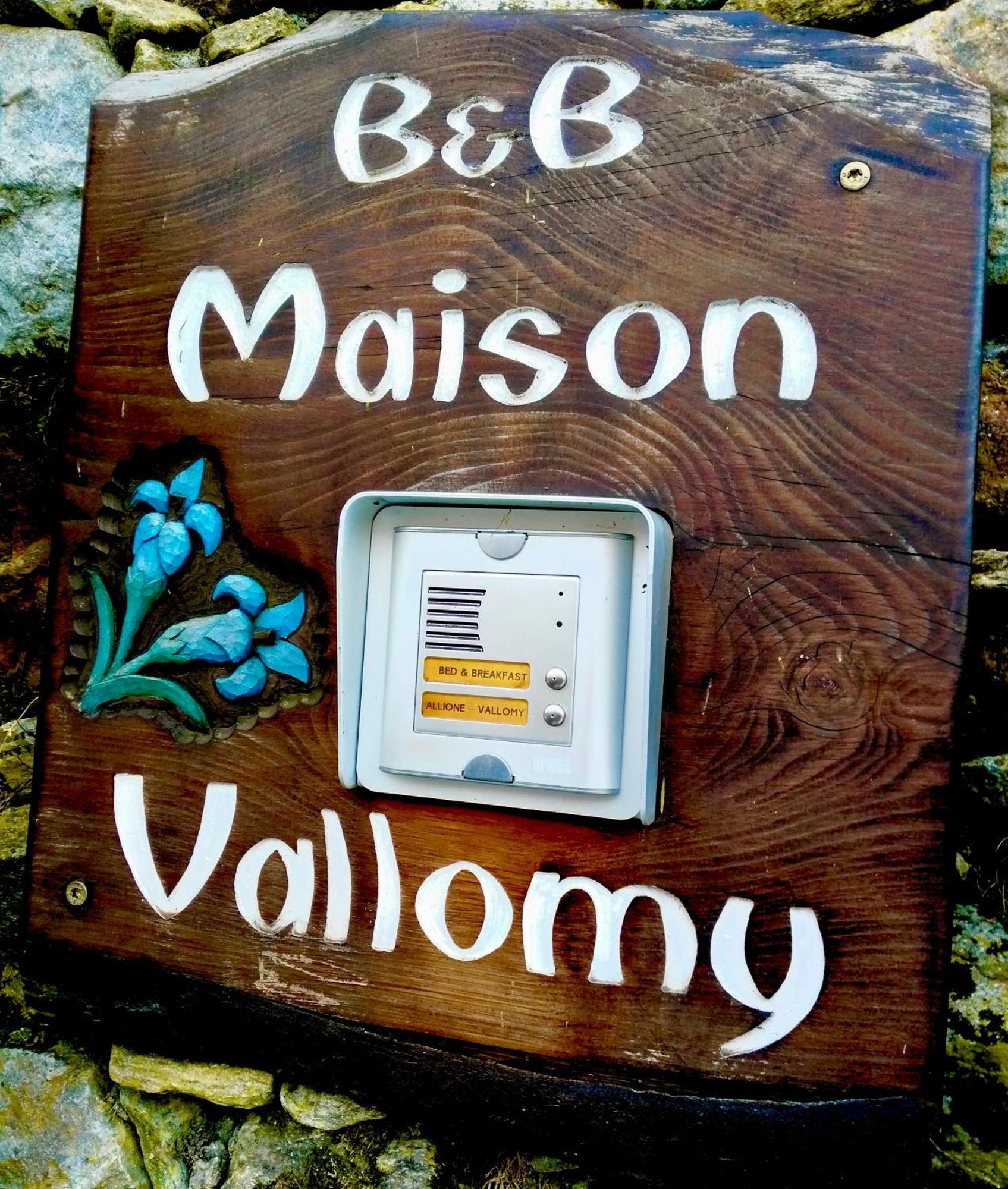 B&B Maison Vallomy Lillianes Buitenkant foto